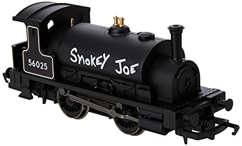 Lokomotive RailRoad BR, Klasse 264 „Pug“, 0-4-0ST, 56025 „Smokey Joe“, Epoche 4/5, Schwarz von Hornby