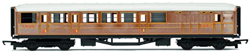 Wagen RailRoad LNER, Brems-Composite Coach, Epoche 3, Braun, OO Gauge von Hornby