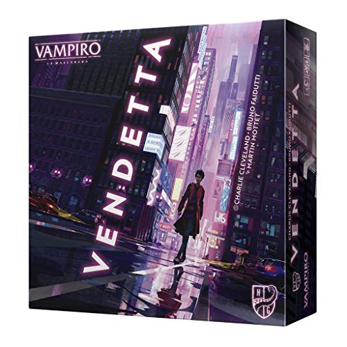 Horrible Games - Vampiro: La Mascarada Vendetta Kartenspiel auf Spanisch (Asmodee HGVV01ES) von Horrible Games