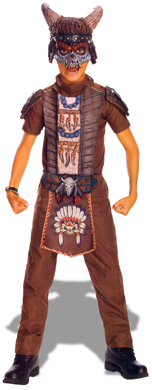 Apachen Krieger Kinderkostüm M Apachen Krieger Kinderkostüm M