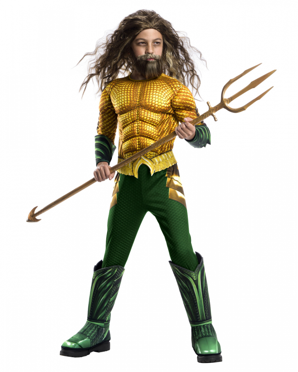 Aquaman Muskel Kinderkostüm Deluxe L