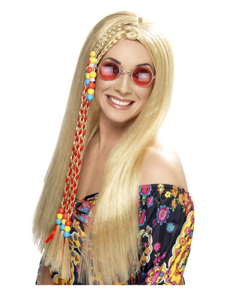 Hippie Perücke blond