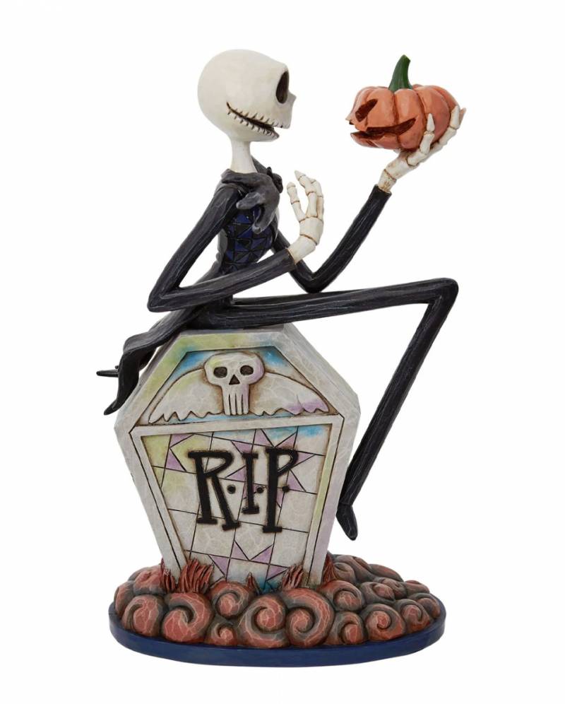 Jack Skellington auf Grabstein Sammelfigur 21cm