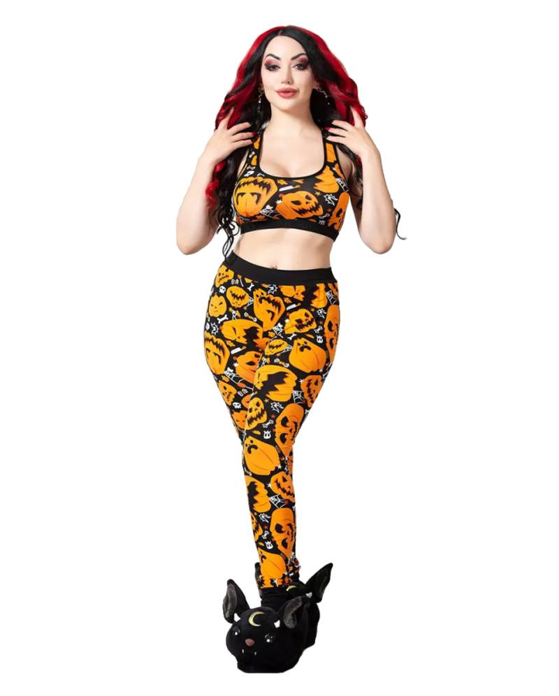 KILLSTAR Carver Cuffed Leggings 3XL