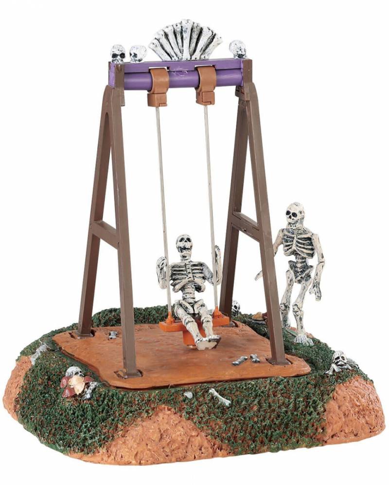 Lemax Spooky Town - Skeleton Swings