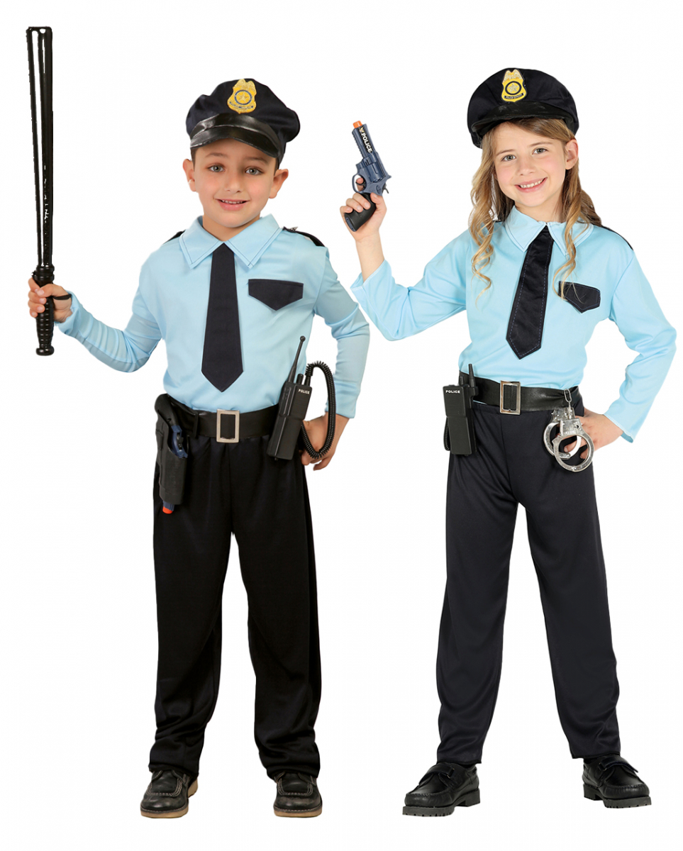 Polizisten Kinderkostüm M Polizisten Kinderkostüm M