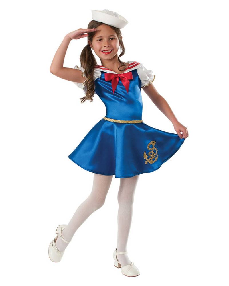 Sailor Girl Kinderkostüm S