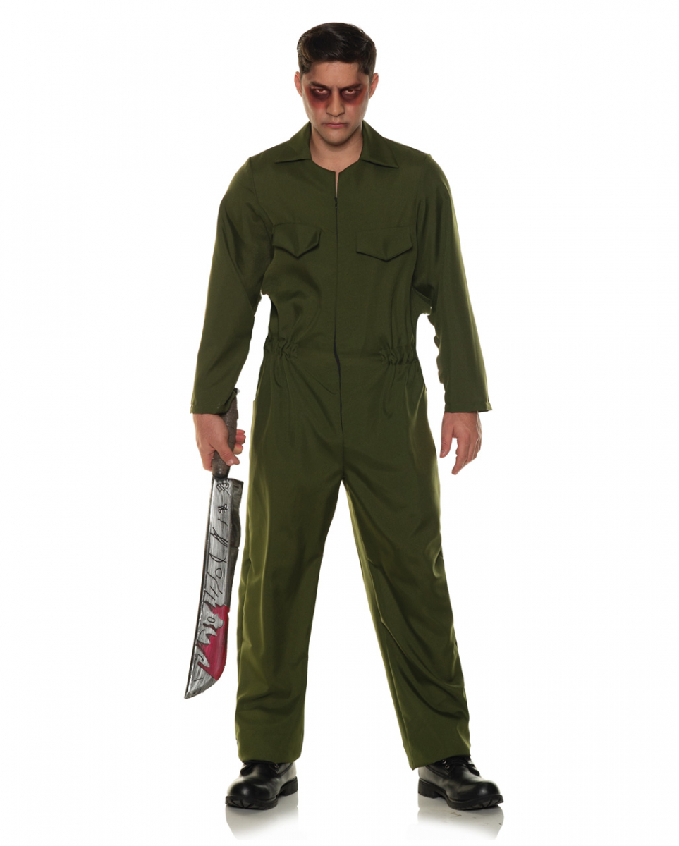 Slasher Overall Halloween Kostüm XXL