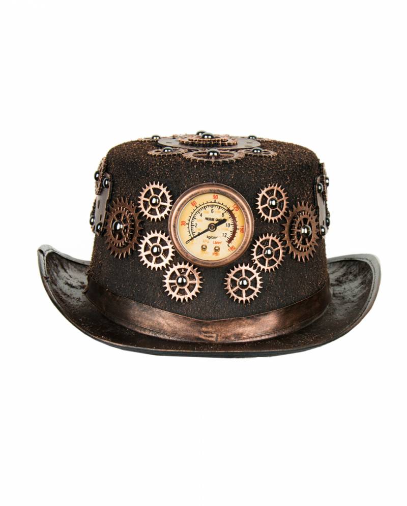 Steampunk Kostüm Hut Bronze