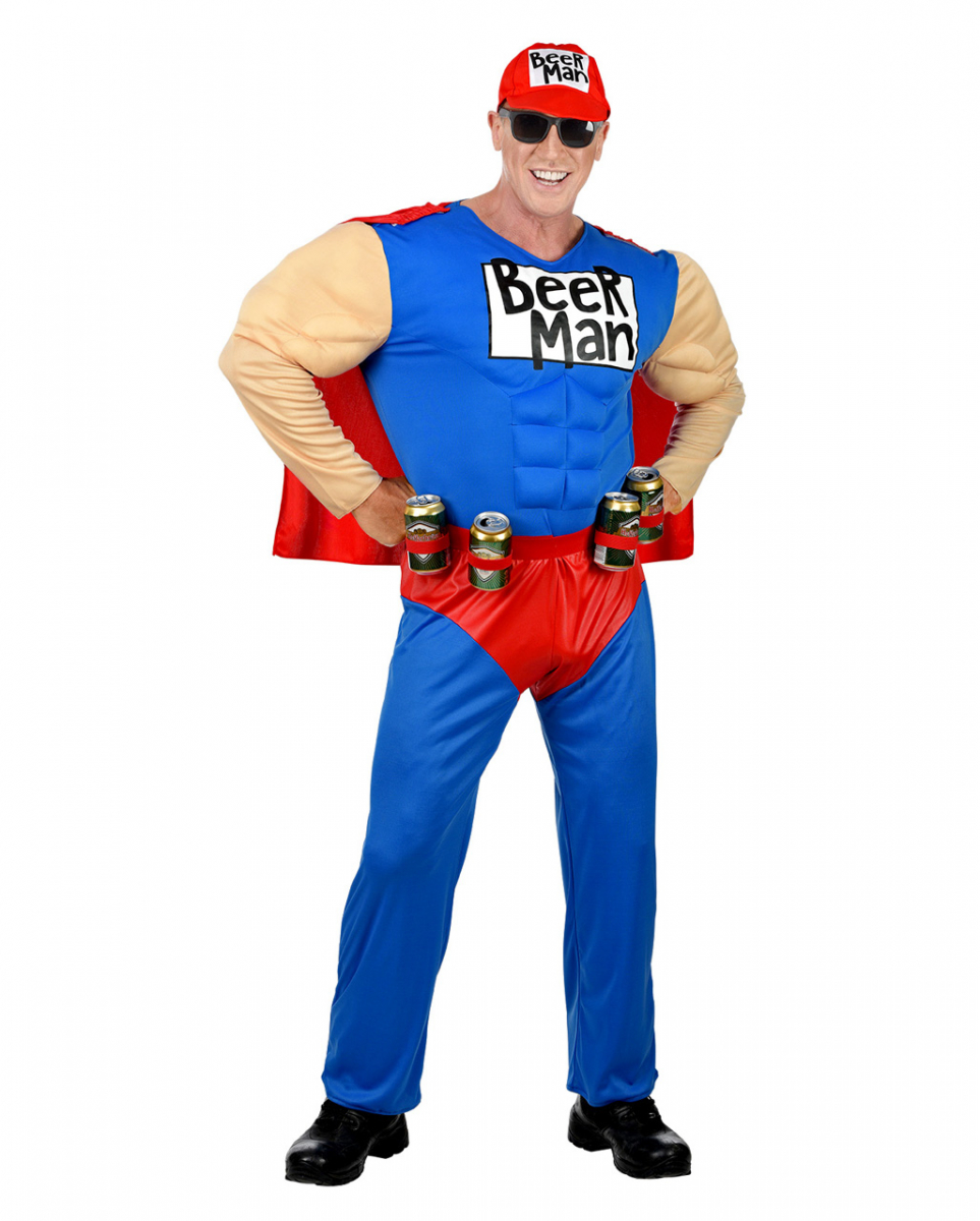 Super Beer Man Kostüm M