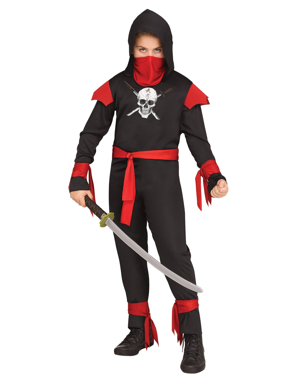 Totenkopf Ninja Kinderkostüm Totenkopf Ninja Kinderkostüm