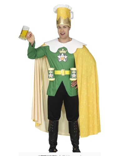 Bierkönig Herrenkostüm für Fasching M / 48-50 von Horror-Shop