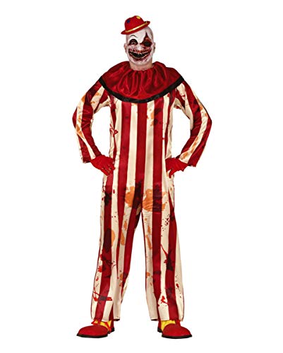 Billy The Bloody Killer Clown Herren Kostüm als Verkleidung für Halloween und Karneval M von Horror-Shop