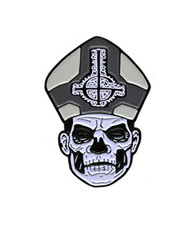 Horror-Shop Ghost Papa Emeritus Emaille Anstecker von Trick or Treat