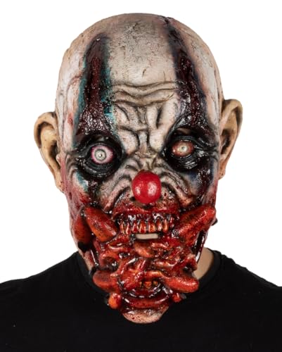 Gluttonous Horror Clown Maske für Halloween von Horror-Shop