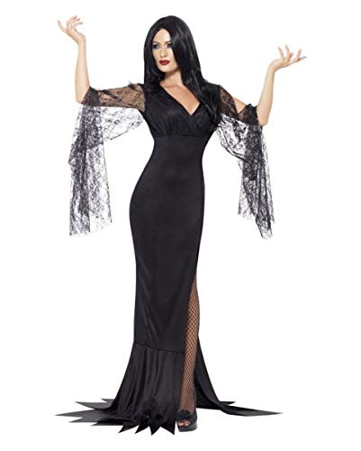 Hexe Morticia Kostümierung M von Horror-Shop