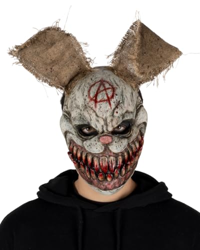 Horror-Shop Anarchy Blood Bunny Maske für Halloween von Horror-Shop