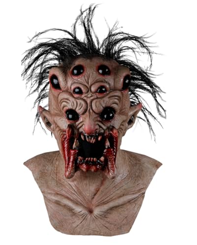 Horror-Shop Arachnid Spider Maske mit Haaren von Horror-Shop