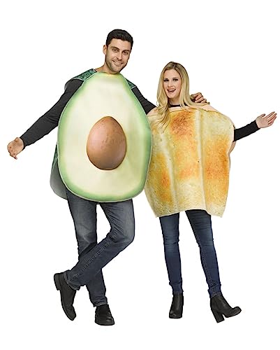 Horror-Shop Avocado Toast Pärchenkostüm 2-teiliges Set von Horror-Shop