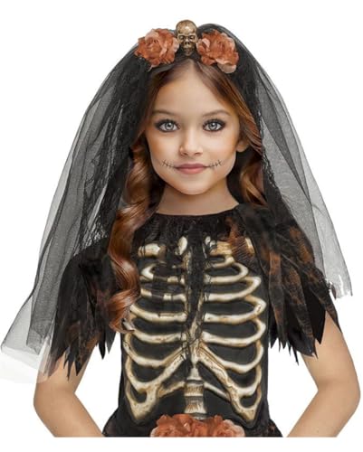 Horror-Shop Bone Bride Skelett Halloween Mädchenkostüm L Horror-Shop Bone Bride Skelett Halloween Mädchenkostüm L von Horror-Shop