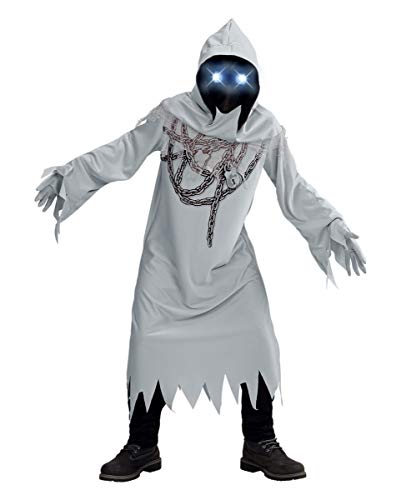 Horror-Shop Creepy Kettengespenst Kostüm mit leuchtenden Augen Kinderkostüm XL 164 Horror-Shop Creepy Kettengespenst Kostüm mit leuchtenden Augen Kinderkostüm XL 164 von Horror-Shop