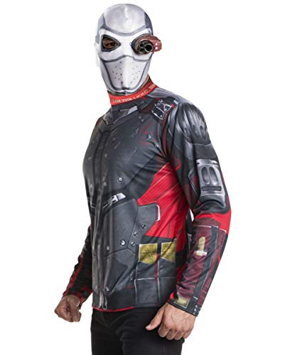 Horror-Shop Deadshot Kostüm Set mit Maske für Fasching & Halloween von Horror-Shop