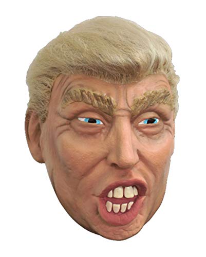 Horror-Shop Donald Trump Karnevals Maske mit Haaren von Horror-Shop