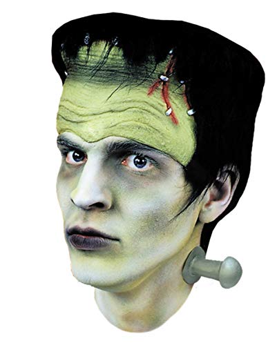 Horror-Shop Frankenstein Perücke mit Monster Stirn als Kostümzubehör von Horror-Shop