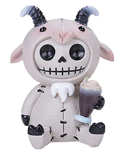 Horror-Shop Kleine Billy Furrybones Figur Ziege - die Geschenkidee für Gothic Fans von Horror-Shop