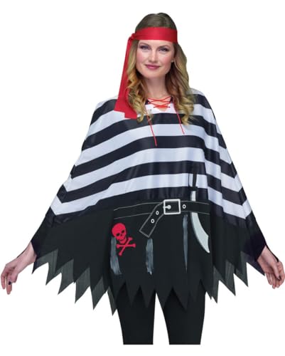 Horror-Shop Piraten Poncho als Kostümüberwurf für Halloween & Fasching Horror-Shop Piraten Poncho als Kostümüberwurf für Halloween & Fasching von Horror-Shop