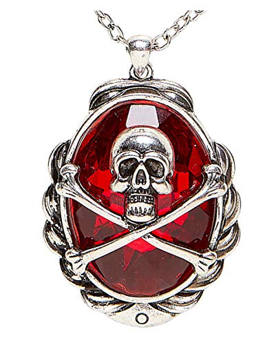 Horror-Shop Seeräuber & Piratenkette mit Totenkopf & Knochen als Motiv von Horror-Shop