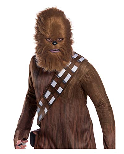 Horror-Shop Star Wars Chewbacca Halbmaske mit Fell von Horror-Shop