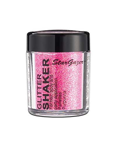 Horror-Shop Stargazer Glitter Shaker Pink von Horror-Shop