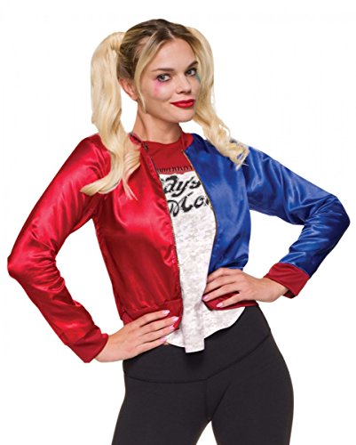 Horror-Shop Suicide Squad Harley Quinn DC Comic Kostümjacke L von Horror-Shop