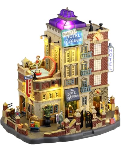 Horror-Shop The Haunted Hotel Haven - Lemax Spooky Town von Horror-Shop