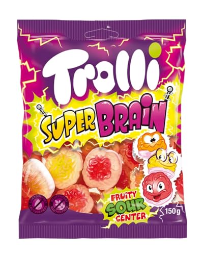 Horror-Shop Trolli Super Brain als Halloween Trick or Treat 150g von Horror-Shop