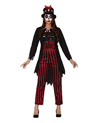 Horror-Shop Voodoo Hexenmeisterin Damen Kostüm als Verkleidung für Halloween und Karneval L von Horror-Shop