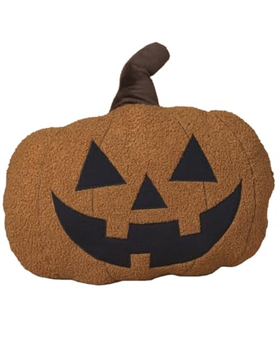 Horror-Shop Weiches Pumpkin Halloween Kürbis Zierkissen 45cm von Horror-Shop