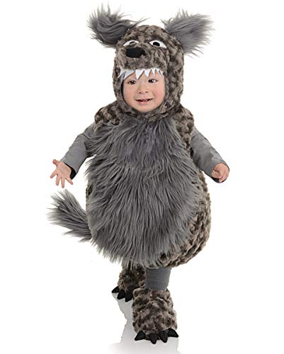 Horror-Shop Wolf Kostüm für Kleinkinder L von Horror-Shop