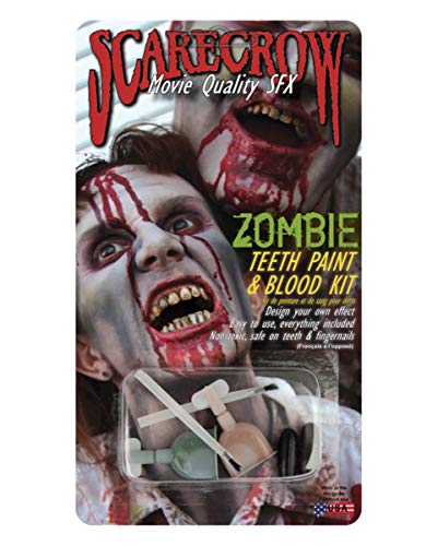 Horror-Shop Zombie Zahnlack als Make-up Effekt verfaulter Zähne von Horror-Shop