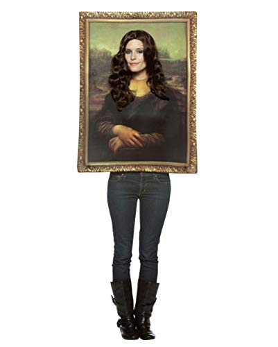 Mona Lisa Portrait Kostüm als originelle Karnevalsverkleidung für Damen & Herren von Horror-Shop