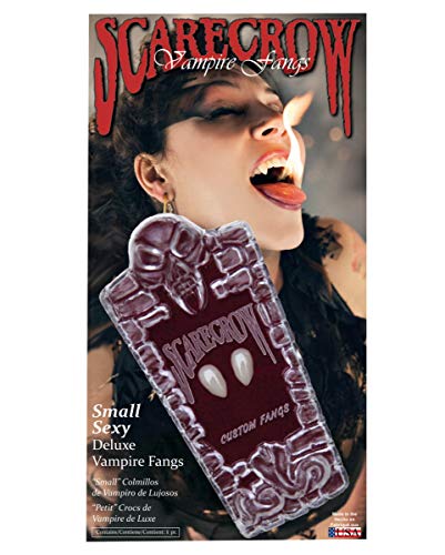 Horror-Shop Vampir Eckzähne Lady Fangs von Scarecrow von Horror-Shop