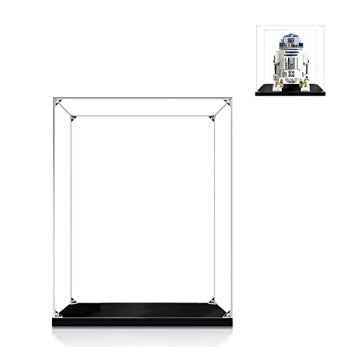 Hosdiy Acryl Vitrine Display Case Schaukasten für Lego (R2-D2) 75308 (Nur Vitrine, Ohne Model Set) von Hosdiy