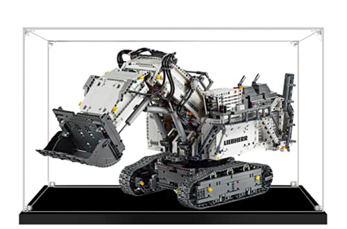 Hosdiy Acryl Vitrine Display Case Schaukasten für Lego Bagger R 9800 42100 (Nur Vitrine, Ohne Modell Set) von Hosdiy