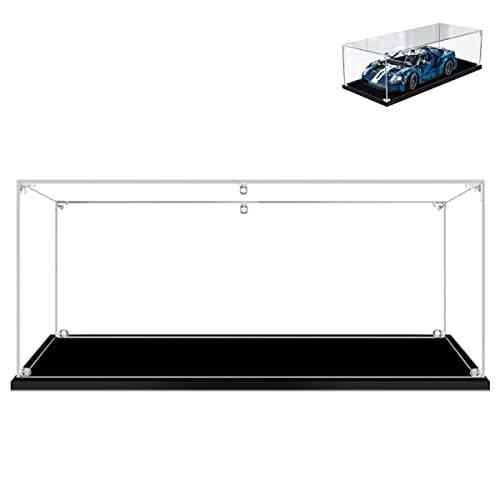 Hosdiy Acryl Vitrine Schaukasten für (Ford-gt-2022) Modell - Kompatible mit Lego 42154 - Vitrine (Nur Vitrine, Ohne Bausteine Modell) von Hosdiy