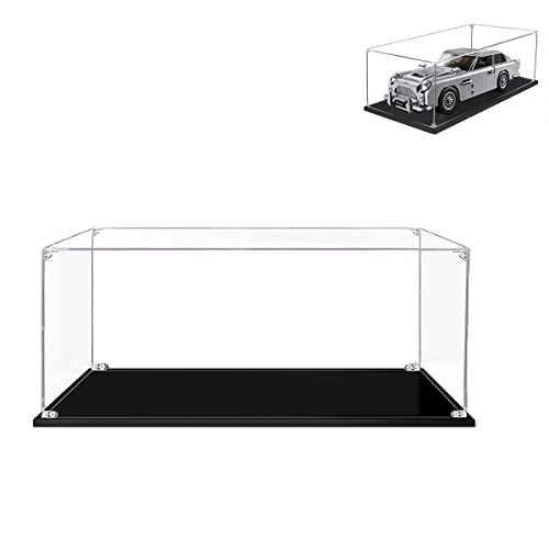 Hosdiy Acryl Vitrine Schaukasten für (James Bond Aston Martin DB5) Modell - Kompatible mit Lego 10262 - Vitrine (Nur Vitrine, Ohne Bausteine Modell) von Hosdiy