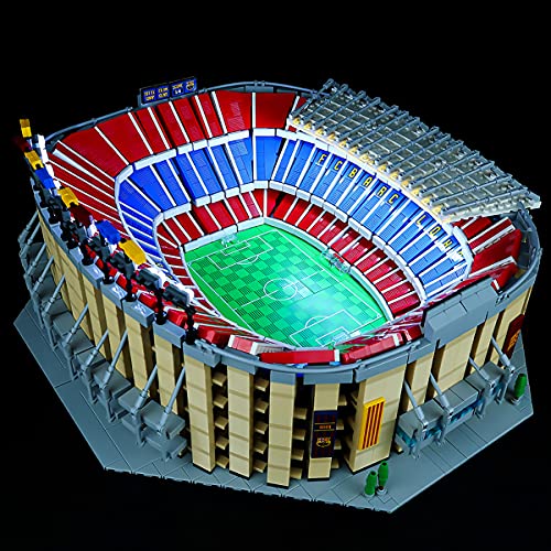 Hosdiy Beleuchtung Set für (Camp NOU FC Barcelona Stadion), Led Licht Beleuchtungsset Kompatible mit Lego-10284 (Nur Beleuchtung, Ohne Modell Set) von Hosdiy