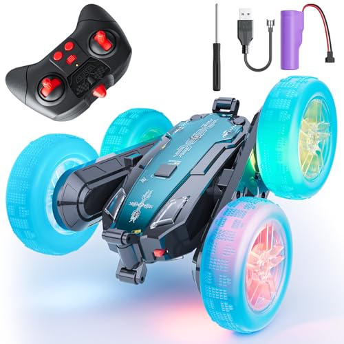 Hot Bee 2,4 GHz Ferngesteuerte Autos Spielzeug, RC Auto mit Fernbedienung Spielzeug, 4WD Off Road Drift RC Auto Spielzeug Geschenke für Jungen 6-12 Blau von Hot Bee