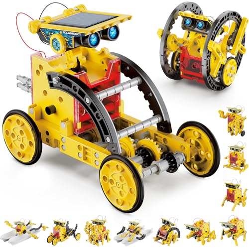 Hot Bee Roboter Kinder Spielzeug ab 8 9 10 11 12 Jahre Jungen, Geschenk Junge 8-10 Jahre, Experimente für Kinder ab 6-10 von Hot Bee