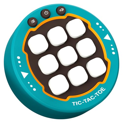 Hot Bee Tic Tac Toe, Elektronisches Tic Tac Toe Spiel für Kinder, Reisespiele Brettspiele für Kinder, Gedächtnisspiele für Kinder, Weihnachts Geschenk für Kinder 3 Jahre von Hot Bee